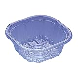 【2000枚】 OP-8 117 × 117 × 高 50 mm OPS 【67020】 きのこ 他 食品容器 デンカポリマー Sモ 代不
