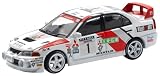 POP RACE 1/64 ミツビシ ランサー EVO IV - WINNER RALLY DE CATALUNYA 1997 - 完成品 PR640165