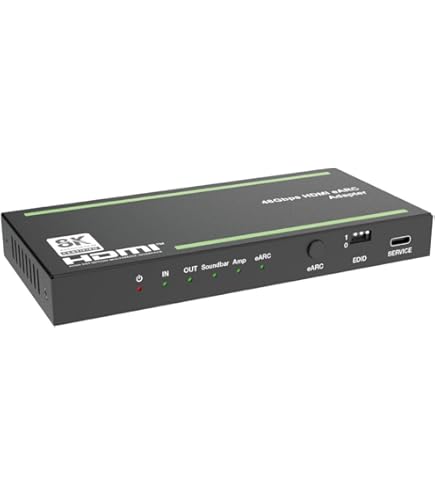 Amazon | EZCOO HDMI 切替器 2入力1出力 + 音声分離｜4K@120Hz 対応