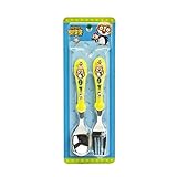 Pororo Stainless Steel Spoon & Fork Set by Pororo