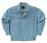 KURODARUMA(クロダルマ) MiracleCare(ミラクルケア) 形状記憶加工 吸汗 速乾 ソフトタッチ 長袖ジャンパー パウダーグリーン S