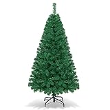 COSTWAY クリスマスツリー Christmas tree クリスマス飾り グリーン (グリーン-150cm)