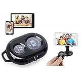 Bluetooth対応 リモコンボタン ワイヤレスコントローラー セルフタイマー カメラ スティック レリーズ シャッター セルフィー 一脚 携帯電話