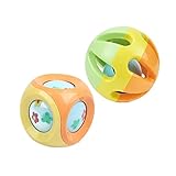 ディーマーク D-Mcark 音鳴りボール ガラガラおもちゃ 出産祝いギフトセット 幼児知育 2セット