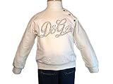 (ディーアンドジージュニア) D&G JUNIOR ジュニア トレーナー 白ピンクストーン L20705 #9/12 [並行輸入品]