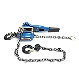 Sorliva バーブロック チェーンブロック 3/4トンレ チェーン ホイストラチェットタイプカメロンプラーリフター