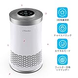UNbeaten 空気清浄機 小型 卓上 コンパクト 花粉対策 6畳 HEPAフィルター 静音 省エネ 脱臭 ホコリ タバコ ペット