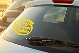 プリンセス内側Baby in Car Baby On Board Fun車ビニールステッカーデカールビニールバンパーステッカー