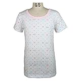 女児キルト半袖（クマ柄） (130)『4506』下着　肌着　女の子100/110/120/130