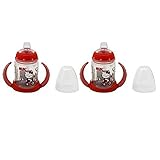 NUK Hello Kitty Learner Cup with Silicone Spout, 5-Ounce, 2 Count by NUK