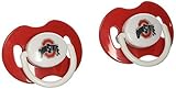 NCAA Ohio State University Baby Fanatic Pacifiers (2-Pack) by Baby Fanatic [並行輸入品]