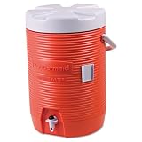Rubbermaidウォータークーラー3 Gal 10 – 7 / 8で。D X 16 – 3 / 4で。Hオレンジ