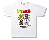 2XL BAPE × DRAGONBALL Z LS TEE #5 白 WHITE A BATHING APE ドラゴンボール tシャツ エイプ XXL コラボ 2017年 ホワイト