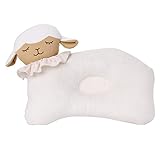 Refaxi 柔らかい 快適 赤ちゃん用枕 ドーナツ枕 ベビーピロー ベビー枕 小羊型枕