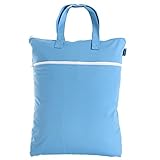 Teamoy ウェットバック(防水バッグ) 可愛い オムツ・おしりふき・着替え・タオル・水着・お風呂用品・食事セット入れ マルチ収納 ショッピングモール 温泉 スポーツジムに活躍（ブルー）