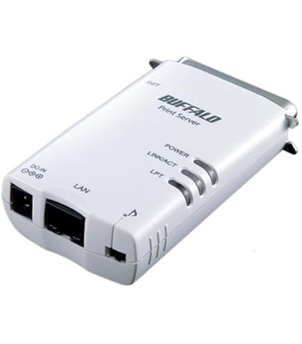 Amazon | BUFFALO IEEE1284パラレルポート搭載用 プリントサーバー