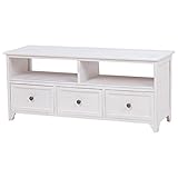 家具 便利 おしゃれ テレビ台（アンティークホワイト） 101494900