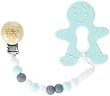 Glitter and Spice Gingerbread Cookie TeeTher, Mint by Glitter and Spice