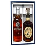 高級バーボン 2本セット フォアローゼズ プラチナ43度 750ml ＆ ミクターズ スモールバッチ バーボン45.7度 700ml