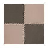 Tadpoles 4 Piece Playmat Set, Taupe/Brown by Tadpoles [並行輸入品]