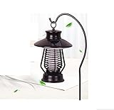 ソーラー屋内と屋外の昆虫キラー新しい屋内電灯の電気ショック蚊ランプ防水家庭蚊キラー