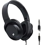 キクタニ (Kikutani) オーバーイヤー モニター ヘッドホン ブラック KHP-001