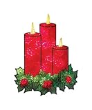 Impact Innovations Lighted Candles 16" X 12" [並行輸入品]