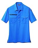BURTLE バートル  半袖シャツ 春夏用 707 47 サーフブルー M