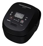 TOSHIBA(東芝) 炊飯器 5.5合 真空IH rice cooker 日本製 保温白米40時間 RC-10VRV(K) グランブラック