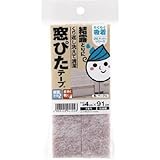 ワタナベ工業:ワタナベ かんたん貼るだけ 窓ぴたテープ ベージュ KPM-201 型式:KPM-201（1セット:2本入）