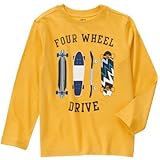 クレイジーエイト Crazy 8/ FourWheelDriveティ バンブルビー トップス長袖Tシャツ XL【並行輸入】