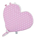Little Dutch Cuddle Cloth with Heart Pattern (Pink Star) by Little Dutch