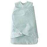 HALO SleepSack Micro-Fleece Swaddle, Mint, XX Small