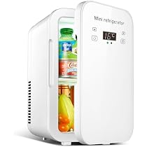 Amazon | 小型冷蔵庫 6L小型 冷温庫 ミニ冷蔵庫 ペルチェ式 温度調節 