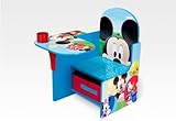 ディズニー ミッキーマウス 一体型 テーブル＆チェアセット 【85664】