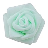 ローズヘッド – TOOGOO ( R ) 100pcs /バッグ6 cmフォームローズヘッド人工花ヘッド結婚式装飾用(ライトピンク) 078664B2