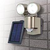 【防犯グッズ】LED×2灯 ELPA 防雨センサーライト（ソ－ラー） ESL-302SL 家電 電球 その他の電球 [並行輸入品]