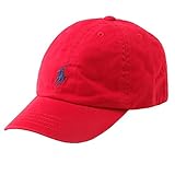 Polo Ralph Lauren/ポロ ラルフ ローレン クラッシックポニーベースボール キャップ キッズ (カラー：RL 2000 Red） [並行輸入品]