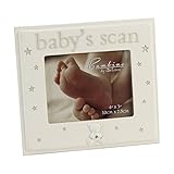 Oaktree Gifts Baby's Scan Resin Photo Frame 4 x 3 [並行輸入品]