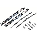 BOSCH ワイパー VW フォルクスワーゲン アップ! 運転席 助手席 左右 2本 セット AP24U AP16U ボッシュ エアロツイン 型式:121| AERO TWIN フラットワイパー 適合 ワイパーブレード 替え ウインドウケア ビビリ音
