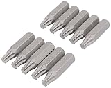 Draper 20918 10pc t25 Torxショット26 mm x 1 / 4 "六角ドライバービット