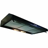 Builder Series 35.31 300 CFM Under Cabinet Range Hood Finish: Black by Yosemite Home Decor