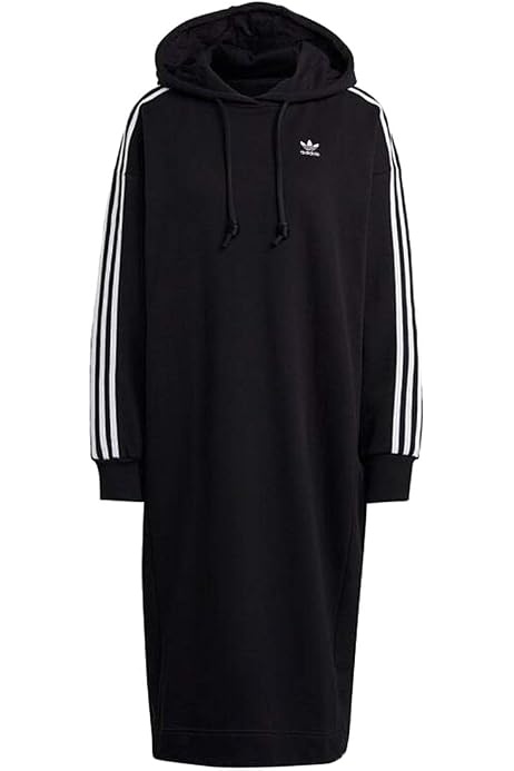 Amazon アディダスオリジナルス Adidas Originals アディカラー クラシックス フード付きワンピース Gn27 Adicolor Classics Hooded Dress Black ワンピース チュニック 通販