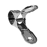 Clothespinステンレス鋼の防風ヘビーデューティクリップ衣類ハンガーペグクランプキルトタオルパンツ10個入り