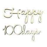 mamota レターバナー 木製 誕生日バナー ハッピーバスデー happybirthday ハーフバースデー 飾り ガーランド タペストリー フォト 写真 (100days B)