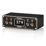 電圧計 USB 充電器付き レトロ 6ポート USB充電ステーション HUB パワースプリッター 25W