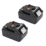 REEXBON makita マキタ 18V バッテリー BL1830 耐久性がいい 互換バッテリー 3000mAh 高品質なセル Li-ion リチウムイオン BL1830 BL1815 BL183