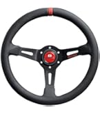 Amazon | MOMO(モモ) ステアリング ドリフト 33パイ BK/スエード D-20