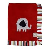 Trend Lab Elephant Parade Framed Receiving Blanket with Embroidery by Trend Lab [並行輸入品]