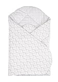 Motherhood Newborn Soft Snuggle Pod Swaddle Blanket Wrap (Birds Grey And Pink) by Motherhood